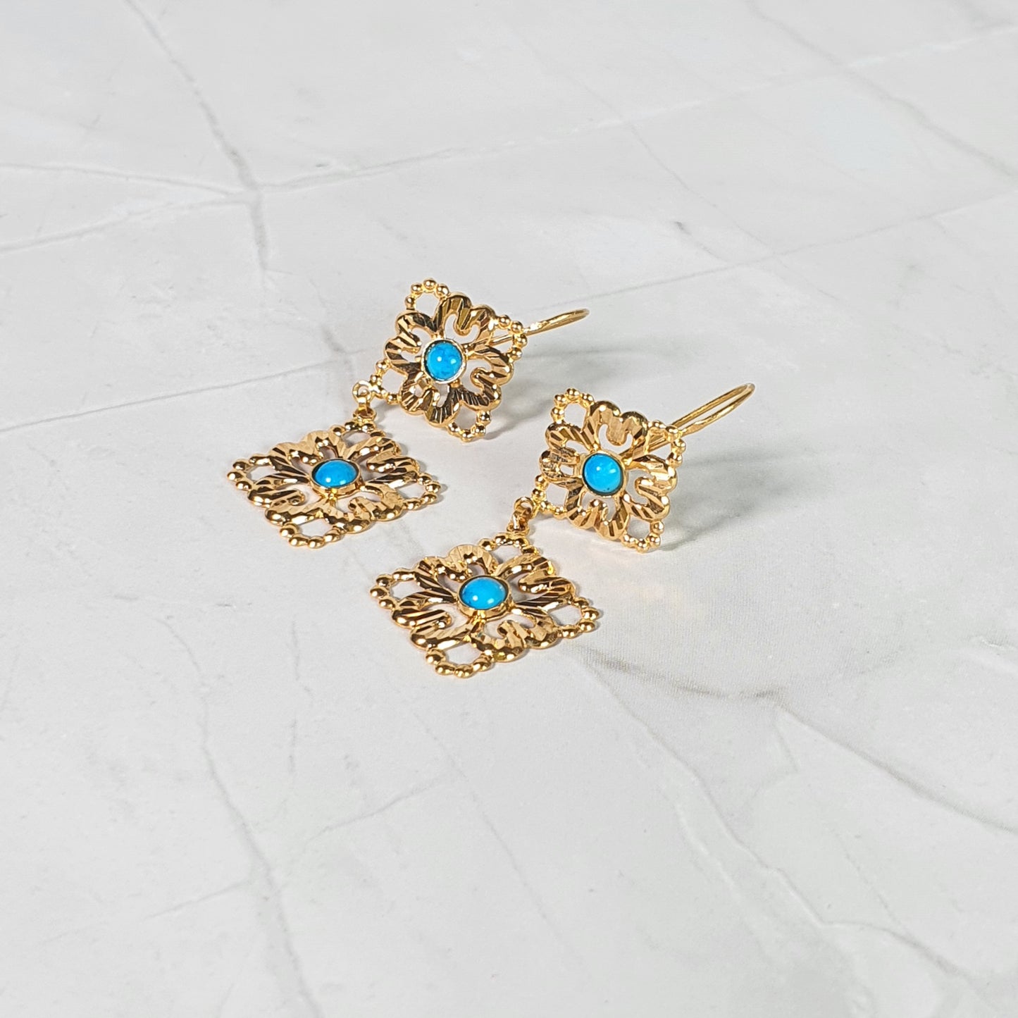 21 K EARRINGS